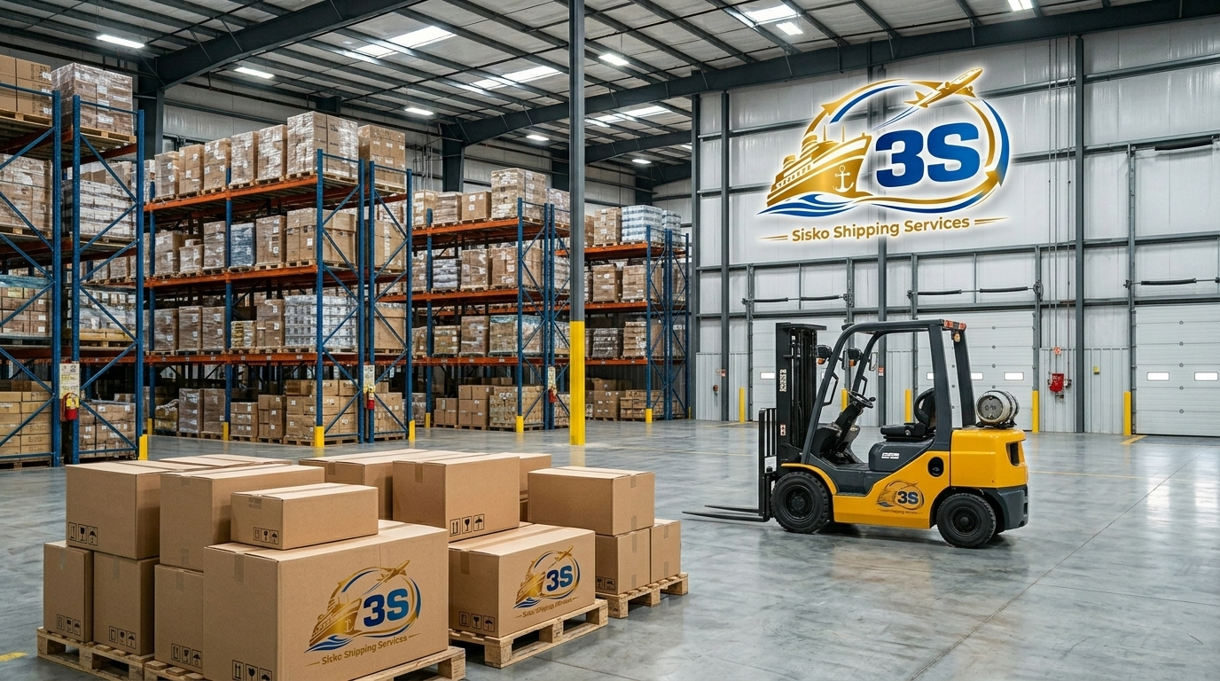 Entrepôt Sisko Shipping Services aux USA
