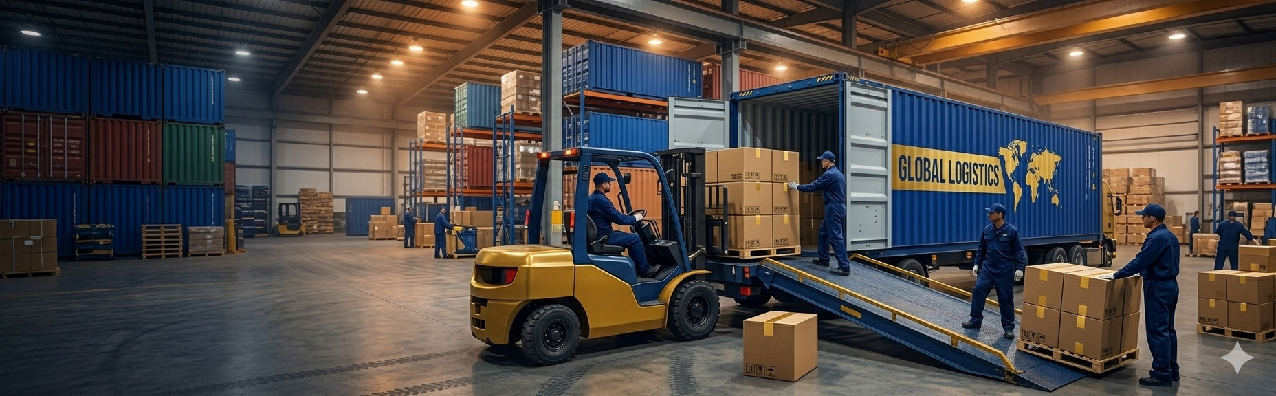 Chargement des marchandises
