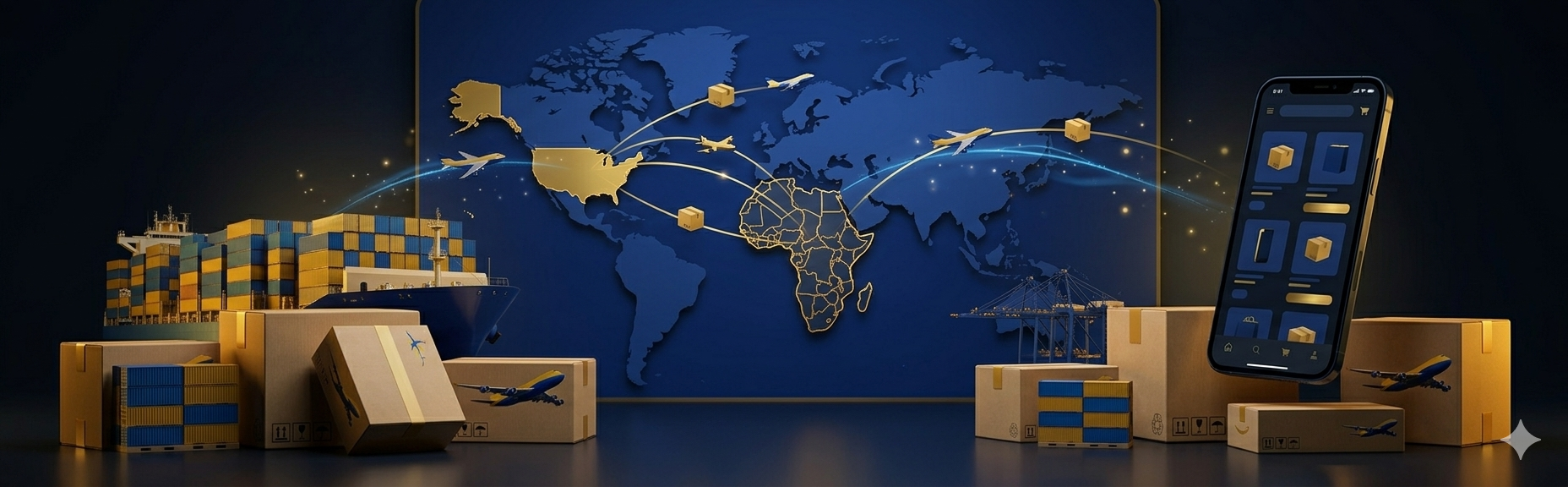 Service colis et e-commerce depuis les USA