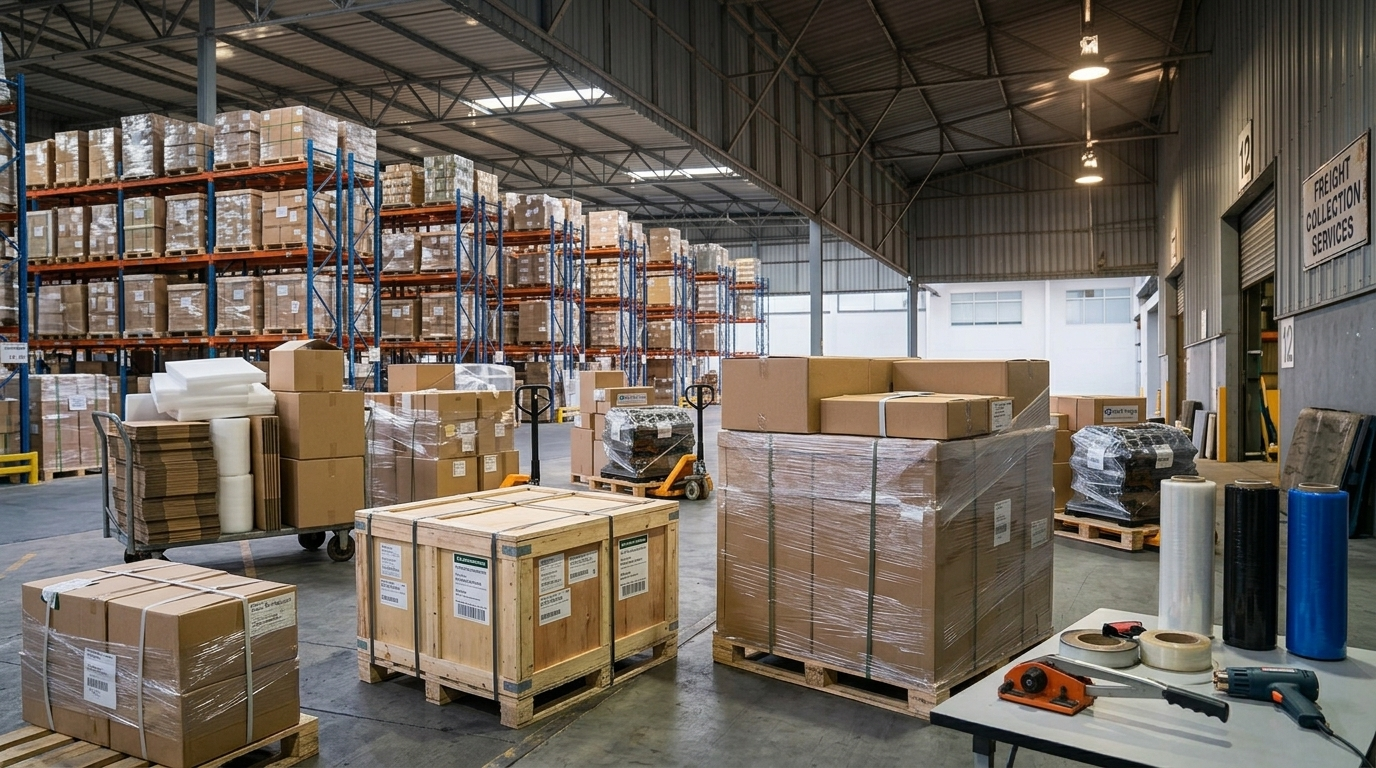 Consolidation des marchandises en entrepôt